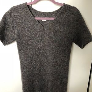 Classic short-sleeve sweater - long.